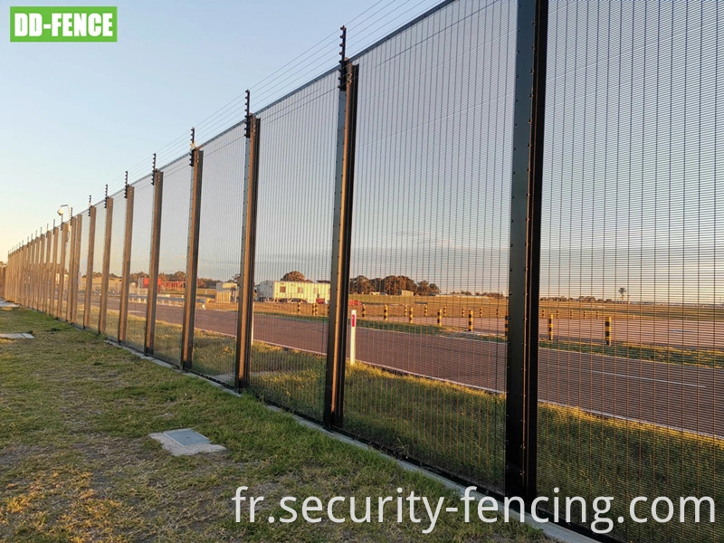 Haute sécurité 358 Fence anti-montée pour la centrale ferroviaire du jardin frontalier de la prison